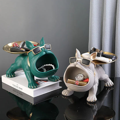Resin Bulldog Statue