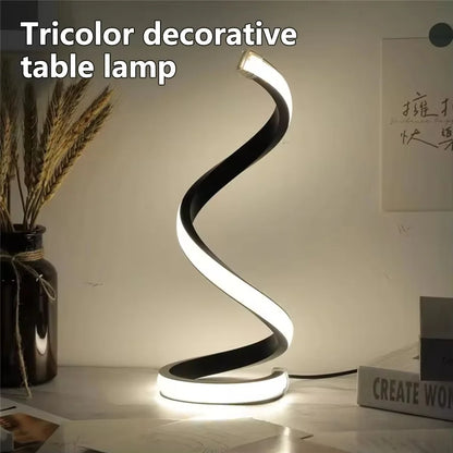 Spiral LED Night Lamp