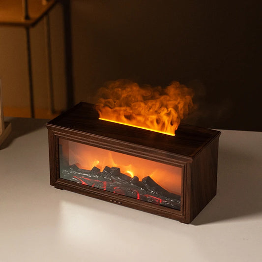 7-Color Flame Aroma Diffuser