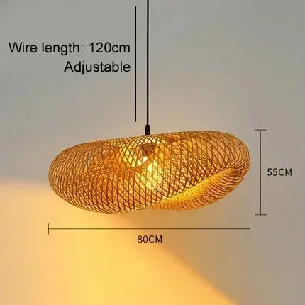 Handmade Bamboo Pendant Light