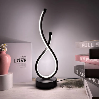 Spiral LED Night Lamp