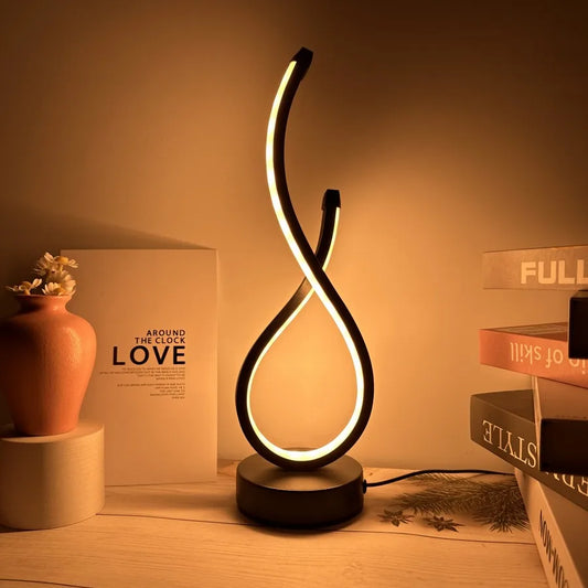 Spiral LED Night Lamp