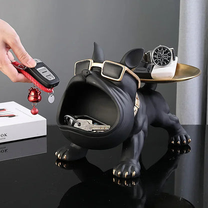 Resin Bulldog Statue