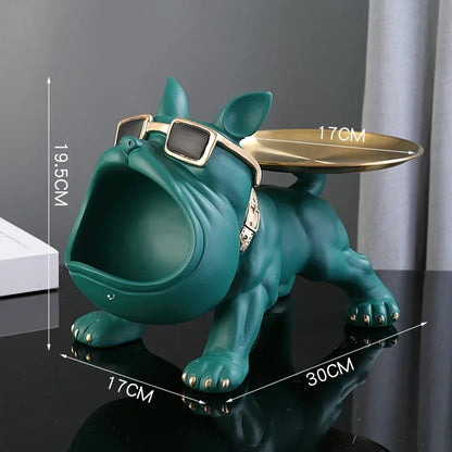 Resin Bulldog Statue