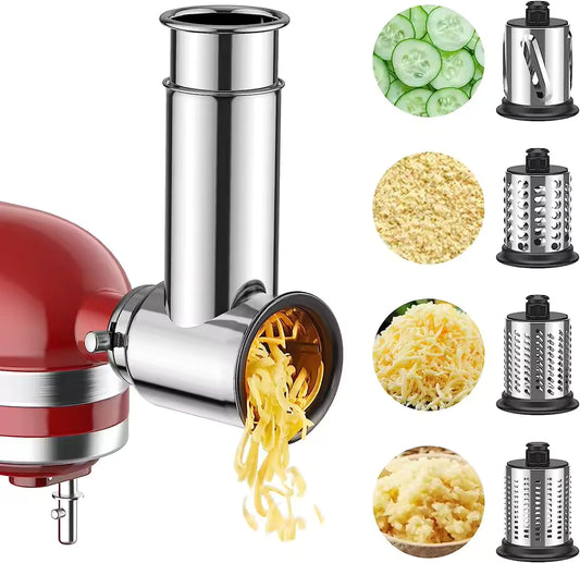 Stainless Steel Slicer Attachment