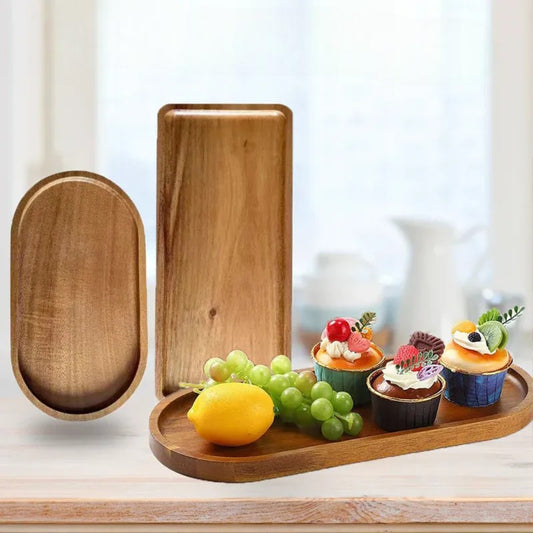 Solid Wood Serving Tray