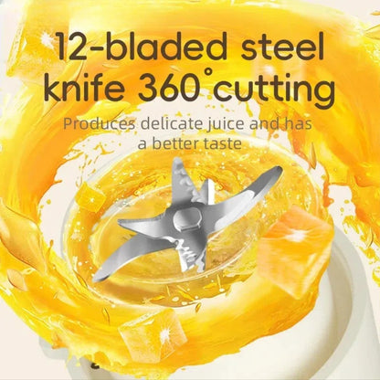 12-Blade Portable Electric Blender